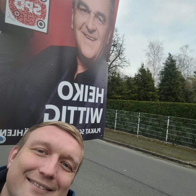 Wahlkampf ✌️

#spd #spdtaucha #spdnordsachsen